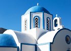Blue and White Church : Santorini, 7-14 October 2017, Kamari church